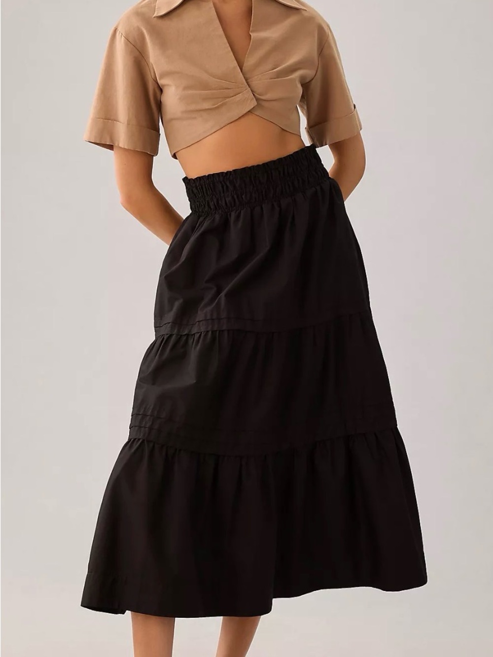 NEW Anthropologie Somerset Maxi Skirt Size Medium